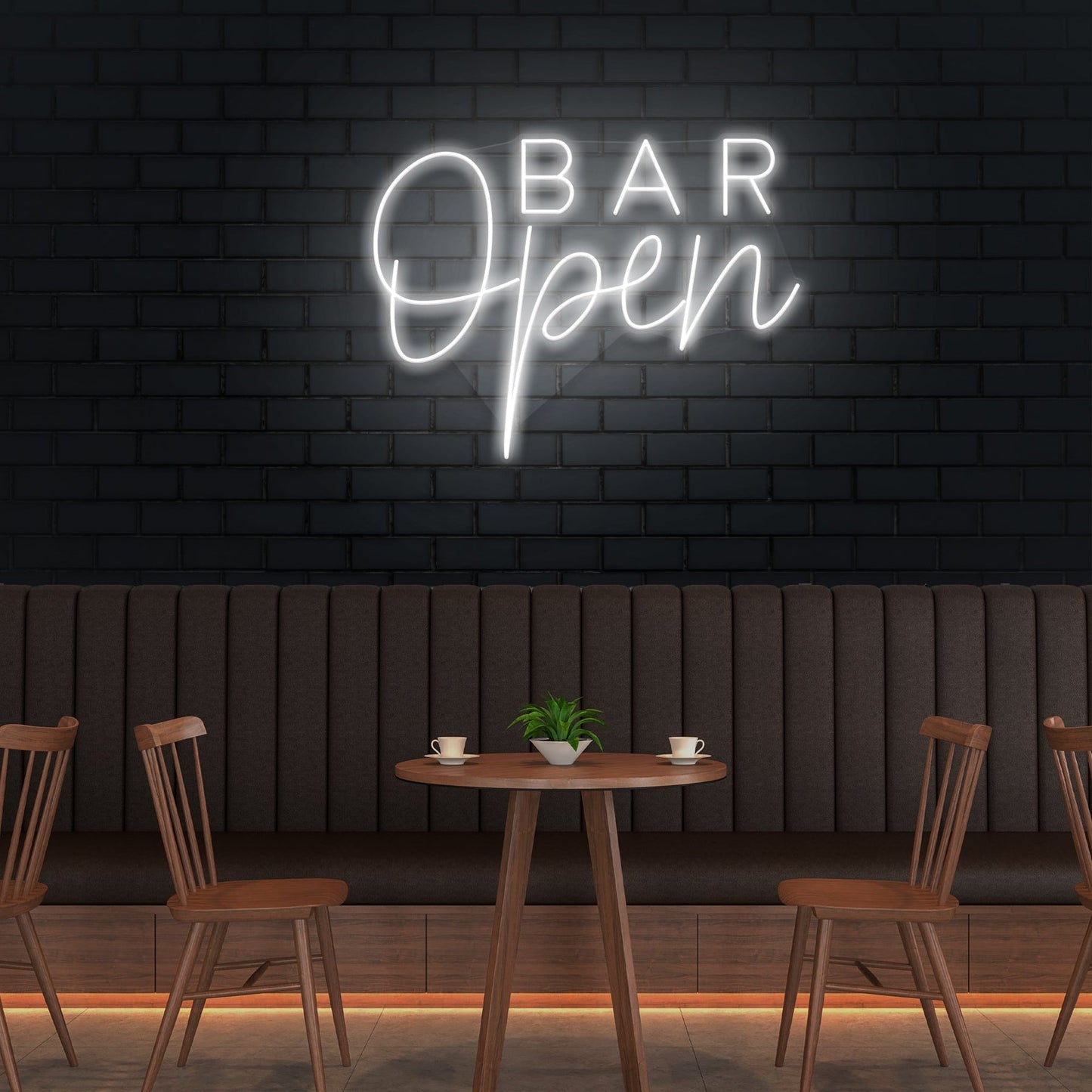 Bar Open LED Neon Sign - Inviting Light for Nightlife | Aida Neon