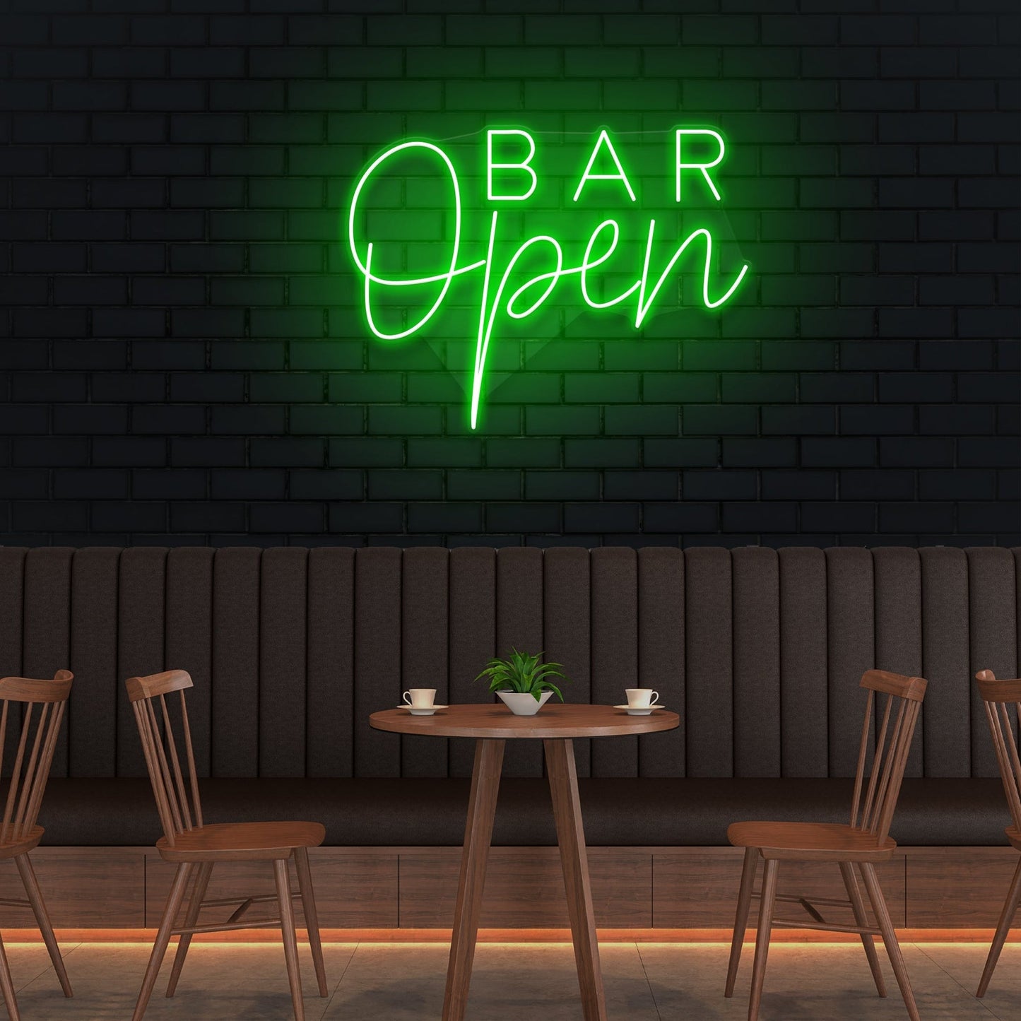 Bar Open LED Neon Sign - Inviting Light for Nightlife | Aida Neon