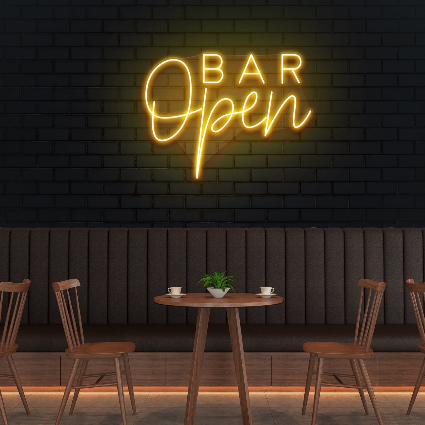Bar Open LED Neon Sign - Inviting Light for Nightlife | Aida Neon